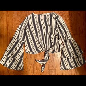 Altar’d State bell sleeved top